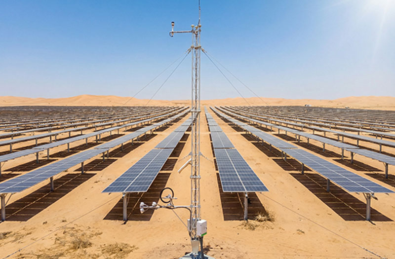 6.8GW! MC Wins Another Large Order for Saudi PIF6 National PV Meteorological Stations, Leading the Middle East Continuously
